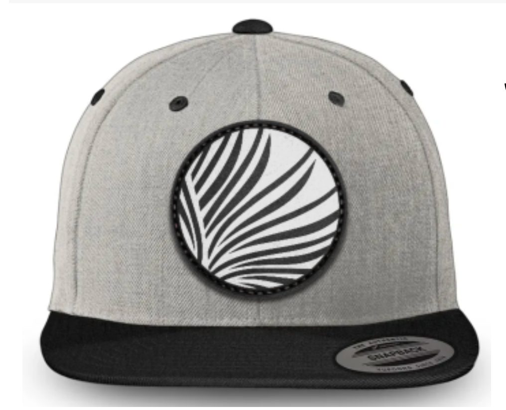 Heather Grey/Black PPC Logo Hat