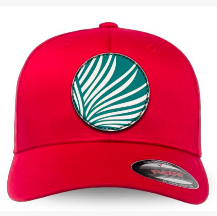 Red FlexFit Logo Cap