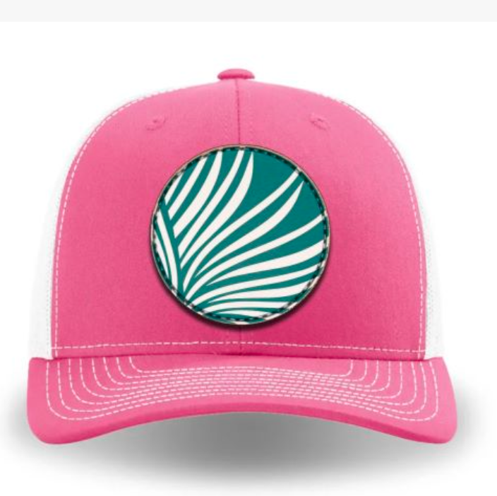 Hot Pink/White Logo Hat
