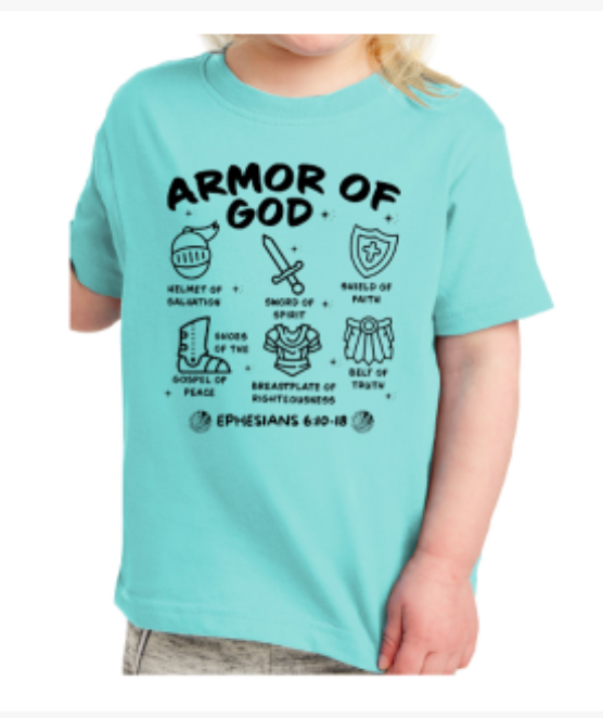 Toddler Armor Of God T-shirt