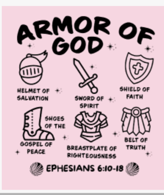 Toddler Armor Of God T-shirt