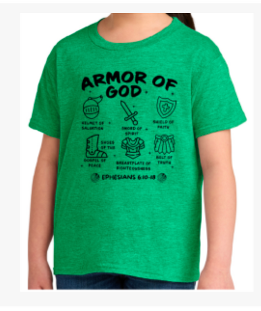 Armor Of God T-shirt Youth